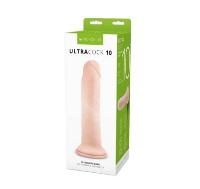 Realistyczny silikonowy penis z przyssawką 25,5 cm